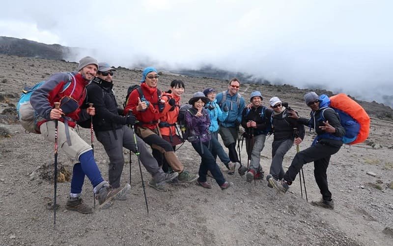 7 Days Machame Route Luxury Trek